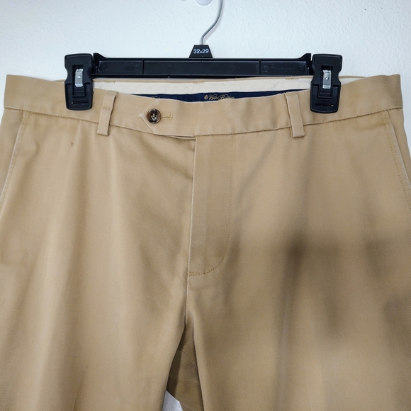 Brooks Brothers Men's Advantage Chino Milano Classic Tan Sz W33/L32 Cotton - Picture 4 of 15